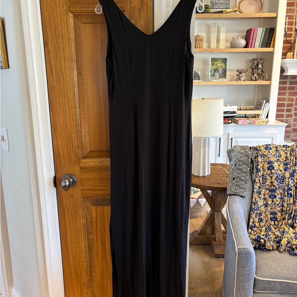 Tommy Bahama Black Tambour Sleeveless Maxi Dress | NWT | size S - Picture 5 of 9